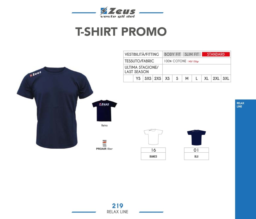 Odzież Zeus Relax T-shirt Promo